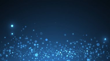 Noktalar ve çizgilerle soyut çokgen vektör bilimi arkaplanı.