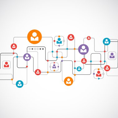 sosyal medya arka plan