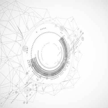 Soyut teknolojik arkaplan