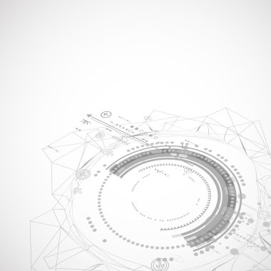 Soyut teknolojik arkaplan