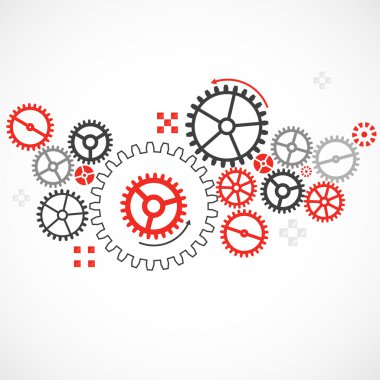 Soyut teknolojik arkaplan