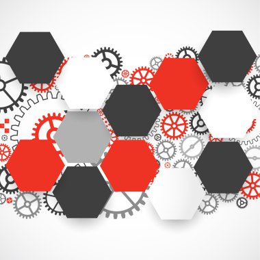 Soyut teknolojik arkaplan