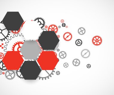 Soyut teknolojik arkaplan