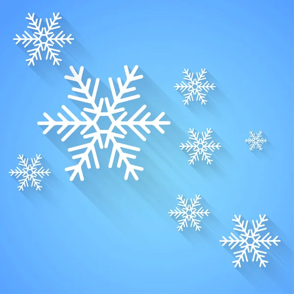 Fond d'hiver. — Image vectorielle