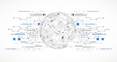 soyut küre arka plan