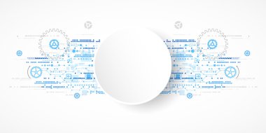 teknoloji şablon arka plan