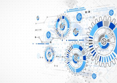teknoloji şablon arka plan