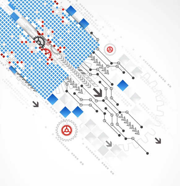 Technology template background — Stock Vector