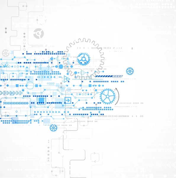 Hintergrund der Technologie-Vorlage — Stockvektor