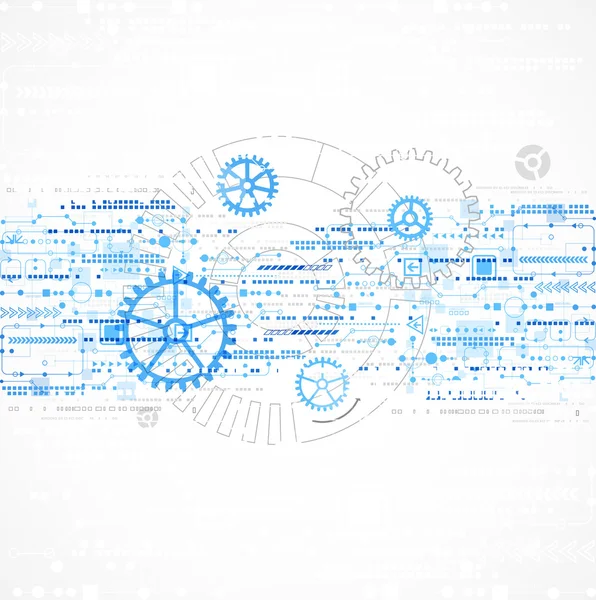 Fondo de plantilla de tecnología — Archivo Imágenes Vectoriales