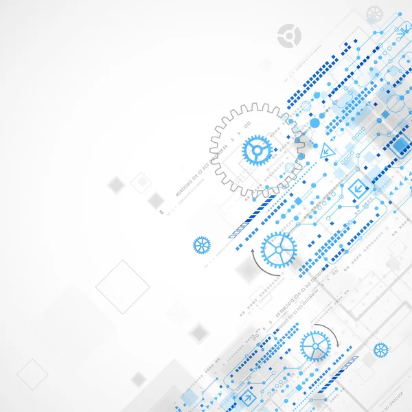 Modello di tecnologia sfondo — Vettoriale Stock