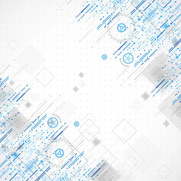 Fondo de plantilla de tecnología — Archivo Imágenes Vectoriales