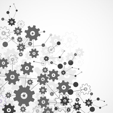 Soyut teknoloji arkaplanı