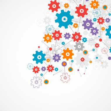 Soyut teknoloji arkaplanı