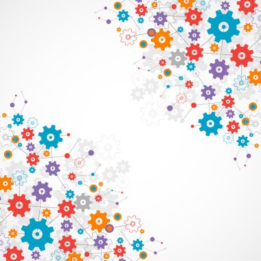 Soyut teknoloji arkaplanı