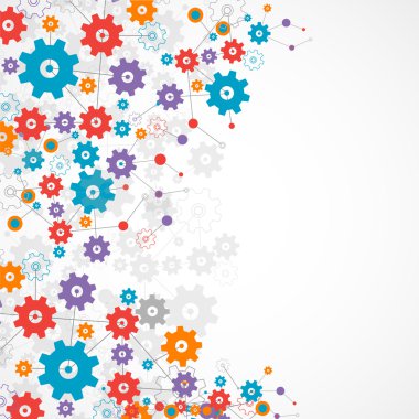 Soyut teknoloji arkaplanı