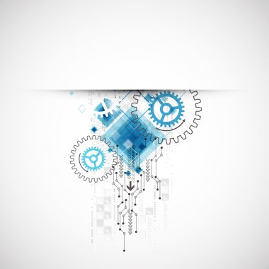 Soyut teknoloji arkaplanı