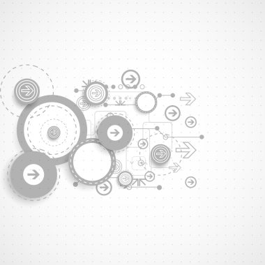 Soyut teknoloji arkaplanı