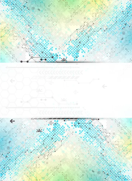 Abstract technology background — Stock Vector