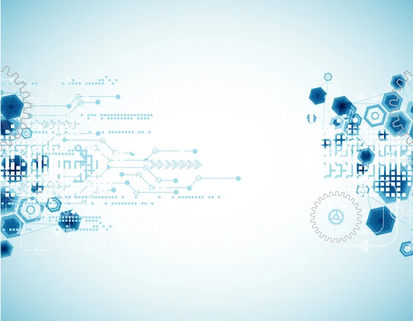 Antecedentes de tecnología abstracta — Archivo Imágenes Vectoriales