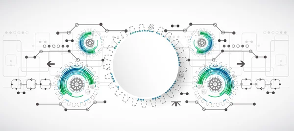 Soyut teknolojik arkaplan