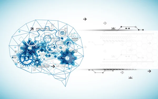 Soyut dijital beyin, teknoloji kavramı