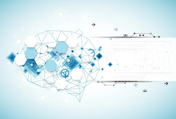 Soyut dijital beyin, teknoloji kavramı