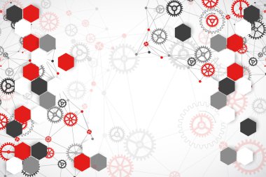 Soyut teknoloji arkaplanı.