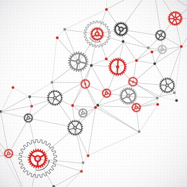 Soyut geometri teknolojik altyapı. 