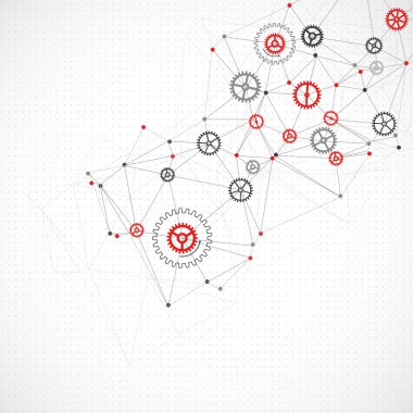 Soyut geometri teknolojik altyapı. 