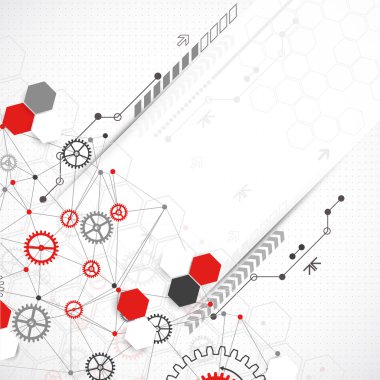 Soyut geometri teknolojik altyapı. 