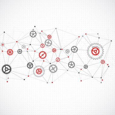 Soyut geometri teknolojik altyapı. 