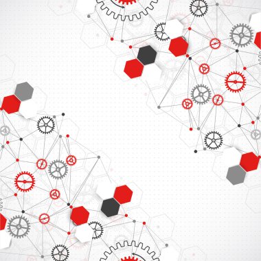 Soyut geometri teknolojik altyapı. 