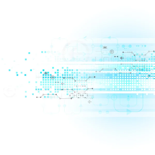 Plano de fundo do modelo de negócio de tecnologia abstrata . — Vetor de Stock