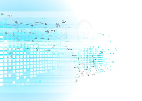 Plantilla de negocio de tecnología abstracta . — Archivo Imágenes Vectoriales