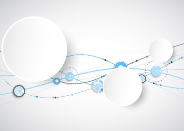 Soyut teknoloji arkaplanı