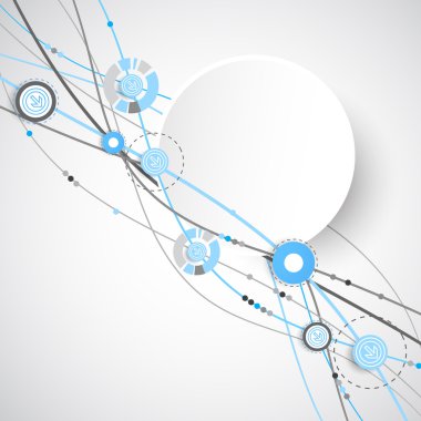 Soyut teknoloji arkaplanı