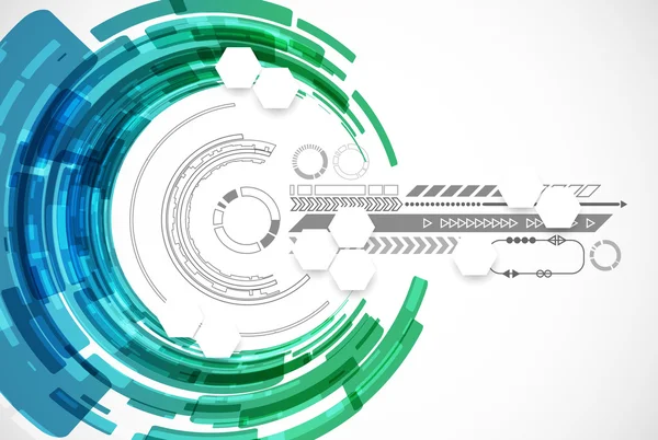 Resumo moderno tecnologia de fundo. —  Vetores de Stock