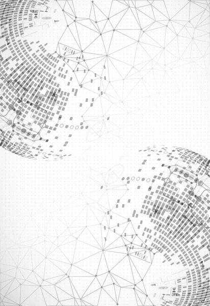 Teknoloji ışık tasarım arka plan.