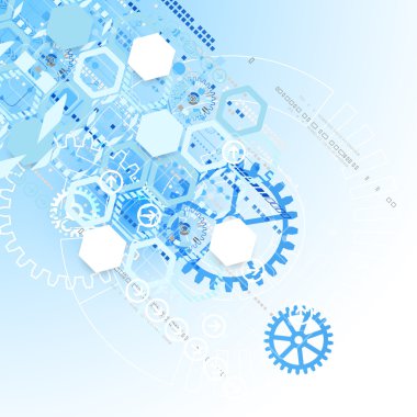 soyut arkaplan teknolojisi iletişim kavramı. 