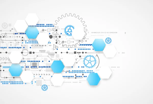 Abstract achtergrond kleur digitale communicatie technologie. — Stockvector