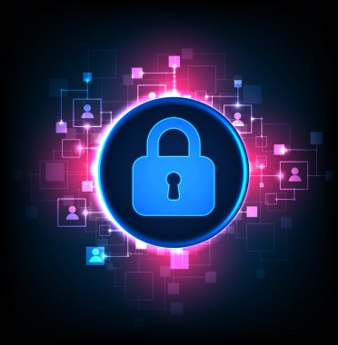 Dijital koruma ve güvenlik.