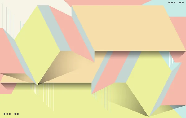 Papel abstrato origami fundo —  Vetores de Stock