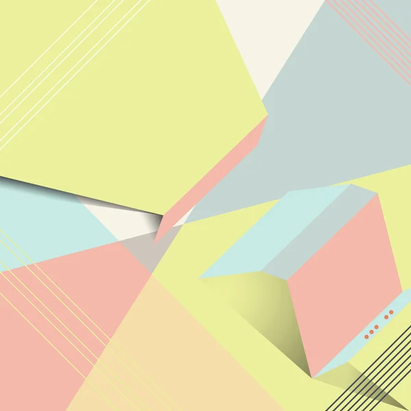 Papel abstrato origami fundo —  Vetores de Stock