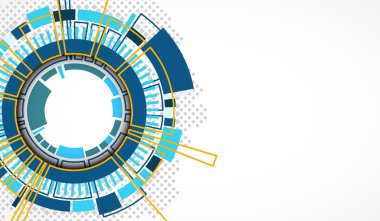 Soyut teknolojik arkaplan