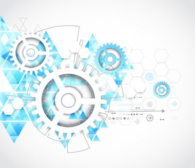 Soyut teknoloji arkaplanı