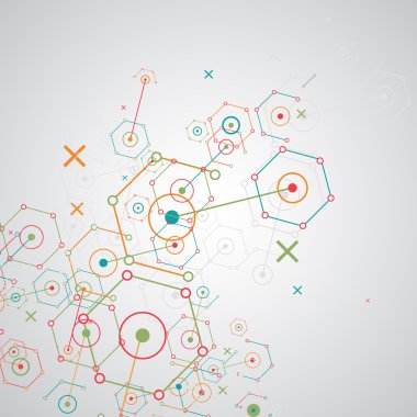 Soyut teknoloji arkaplanı.