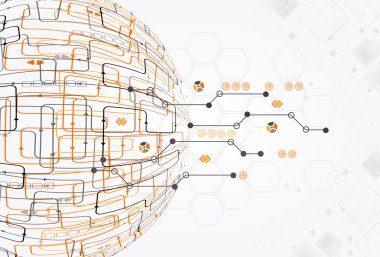 Soyut renkli arkaplan. 