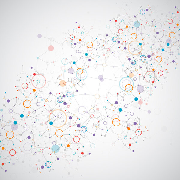 Абстрактный геометрический фон.