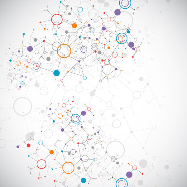 Абстрактный геометрический фон.